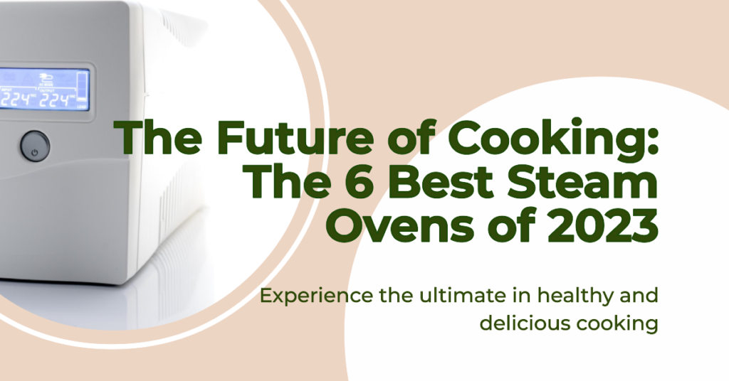 The 6 Best Steam Oven in 2023