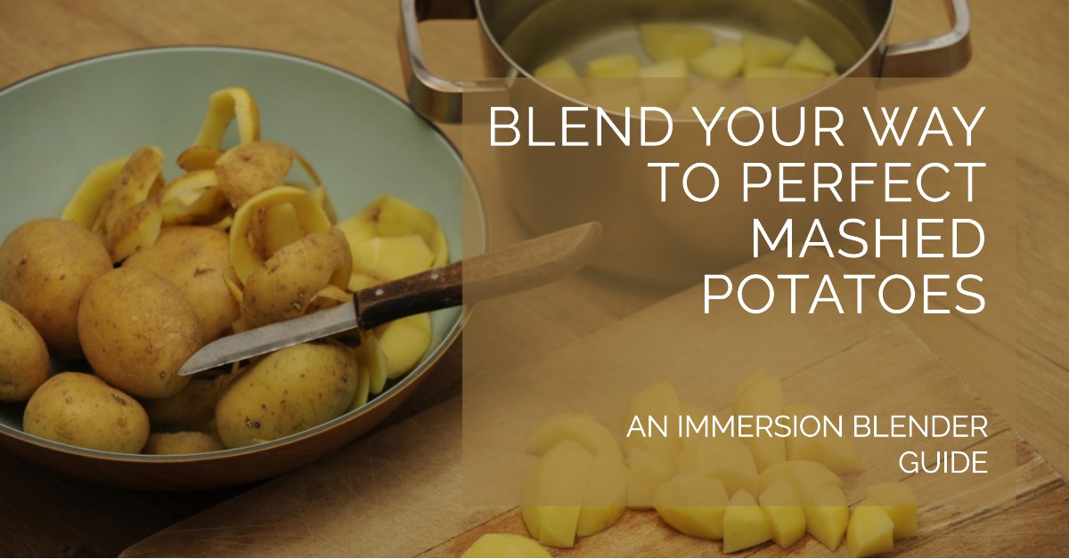 Mash Potatoes With an Immersion Blender